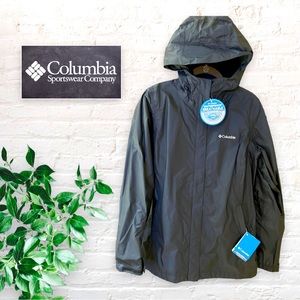 Columbia Women’s Rain Jacket in Black Size M
